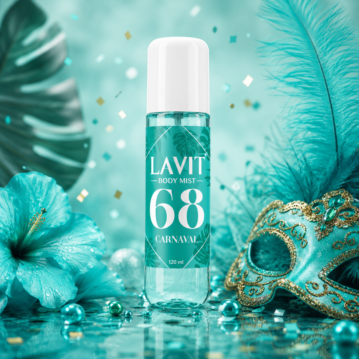 Melodía Carnaval N° 68 (Inspiración S. de Janeiro 68 - Turquesa) - Body Splash 250ml